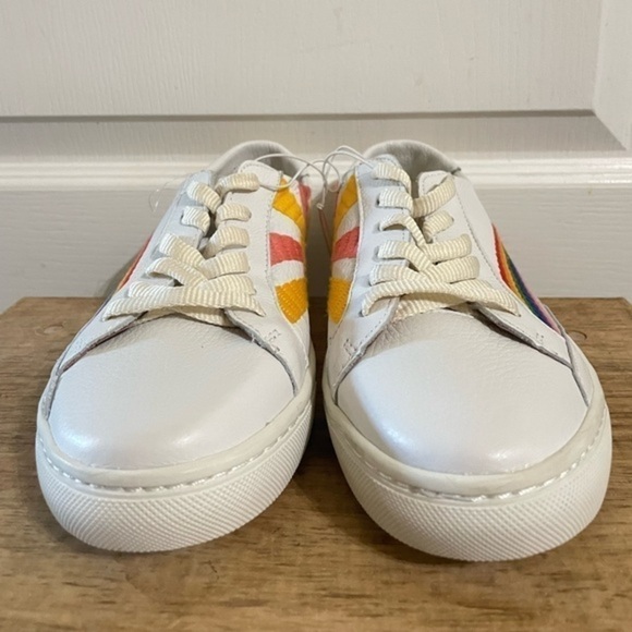 NEW SOLUDOS The Original Ibiza Rainbow Wave Good Vibes Sneakers - Picture 13 of 14